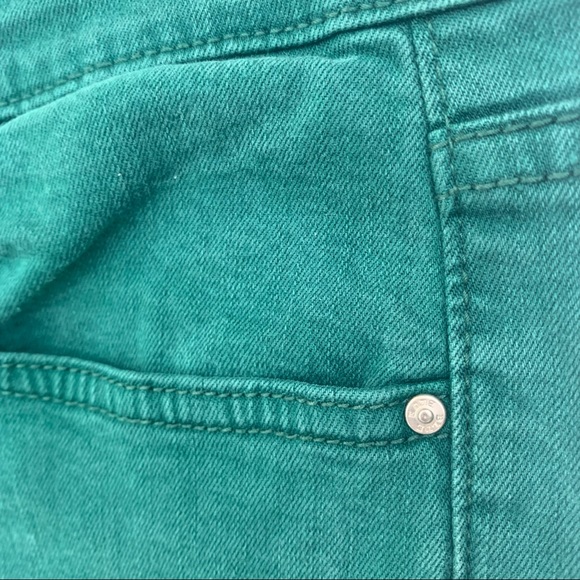 Saks Fifth Avenue Green Straight leg Jeans 29 - Picture 6 of 15